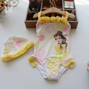 New without tag Disney girl’s swim suit 9-10 size